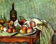 Paul Cezanne stilleben med lokar Spain oil painting artist